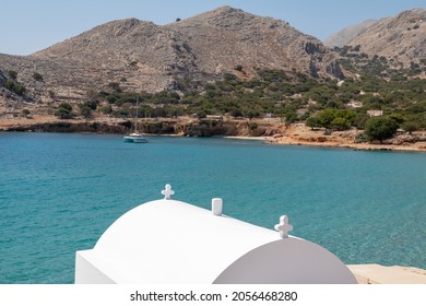 Small Orthodox Chapel On The Island Of Halki 