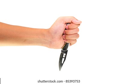 Woman Holding Knife Images, Stock Photos & Vectors | Shutterstock