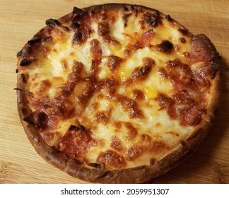 Small Or Personal Size Pepperoni And Cheese Pizza