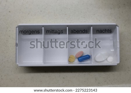 Small pill box which is 