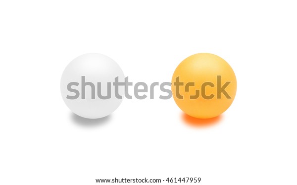 Small Ping Pong Ball On Isolated Stock Photo Edit Now 461447959