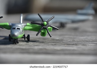 Small Plane About To Take Off Or Has Just Landed Image