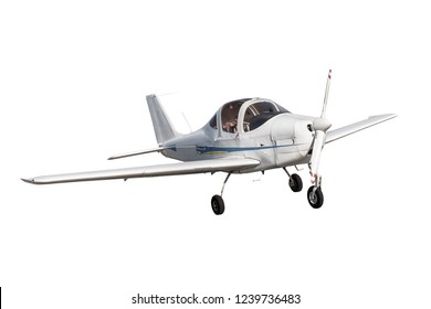 Small Plane Isolated On White