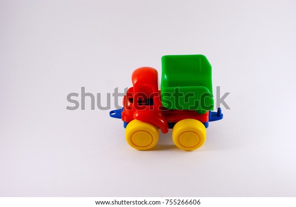 small plastic toy
car
