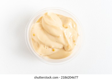 Small Pot Of Garlic Mayonnaise