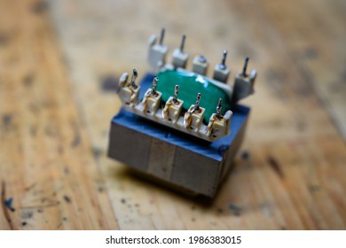 Small Power Transformer With Spikes.