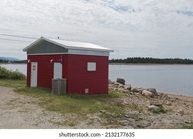 A small pumping station for drinking water, Newfoundland and Labrador, Canada
