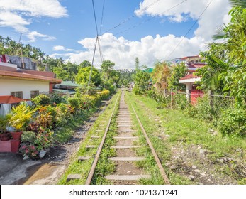  A Small Railroad In Legazpi, Philippines