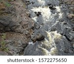 Small rapids in Copper Falls State Park, Mellen, Wisconsin