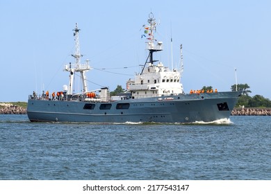 Small Reconnaissance Ship, Baltic Sea. Russia