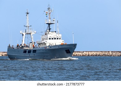 Small Reconnaissance Ship, Baltic Sea. Russia