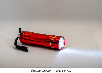 A Small Red Flash Light