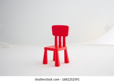 Small Red Toy Ikea Chair 