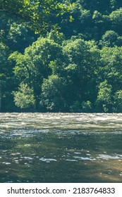 Small River Beach In West Virginia