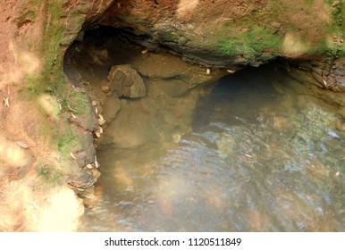 A small river pool