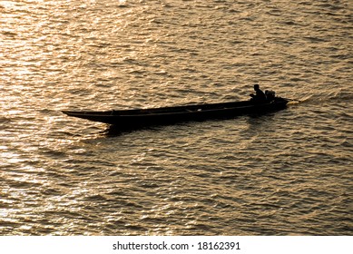 small riverboat