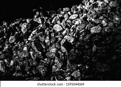 small rocks close up view