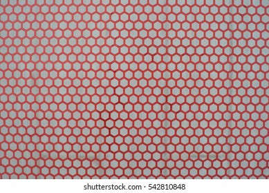 Small round red wire mesh for decoration