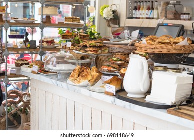 Small Sandwich Shop In Brighton, UK.