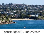 The small sandy Camp Cove Beach in Watsons Bay, the suburb of Sydney (New South Wales).