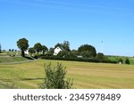 small settlement in the fields