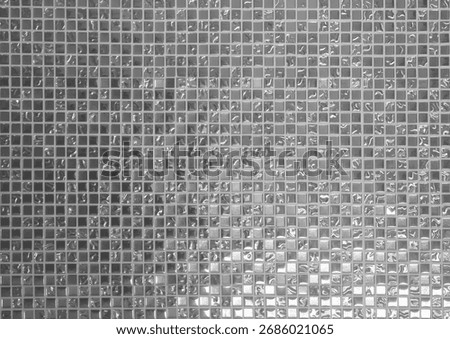 Small Silver tile texture Small Silver tiles arranged to fit it into background