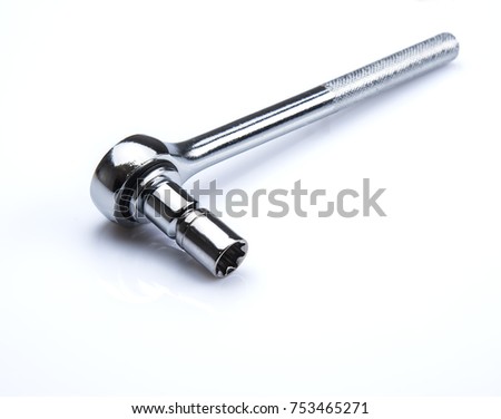 Small socket wrench set for repairs