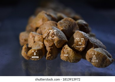 Small Soya Chunks With Imoji