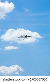 Small Sport Aircraft Perform Acrobatics At Air Shows