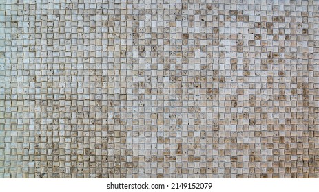 Small Square Texture Of Granite Or Marble For Interior Walls And Decoration. Stones Texture.