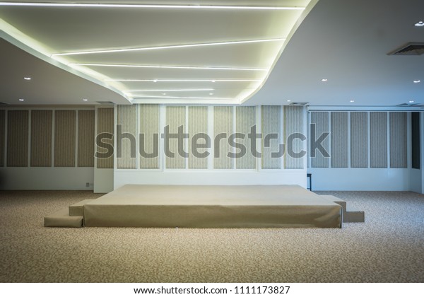 Small Stage Conference Room Meeting Room Stock Photo Edit