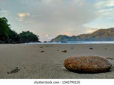 small stone in the size of the beach