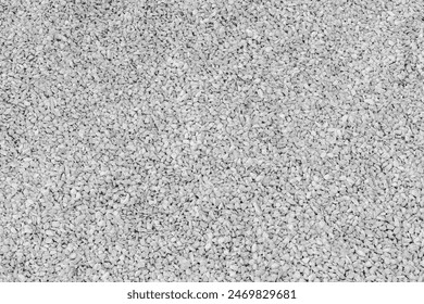 Small stone texture for background. Gravel texture. Surface of small pebble stone. Black and white - Powered by Shutterstock