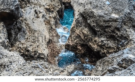 Similar – Image, Stock Photo Rough rocky canyon on daylight