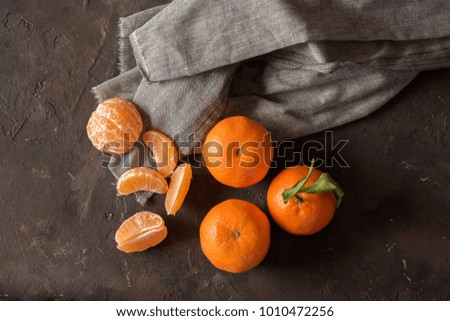 Similar – Image, Stock Photo Small tangerines Fruit