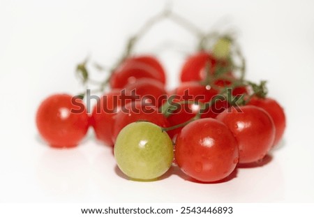 Similar – Image, Stock Photo Small tomatoes halved