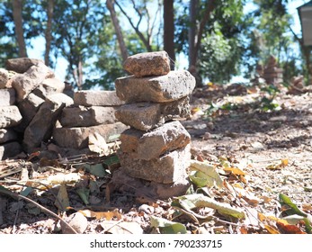 small tower of rocks