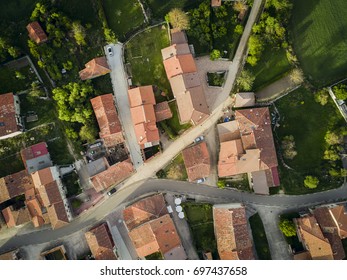 Small Town Aerial Topshot