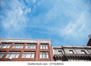 Small Town America, Skyline Of Historic Downtown