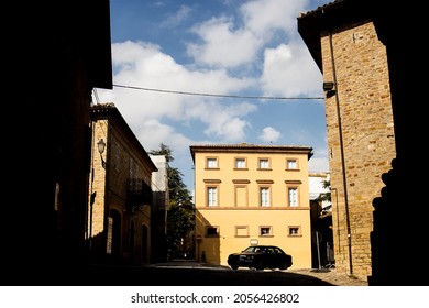 Small Town In Le Marche Italy 