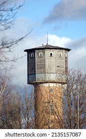 Small Town Water Tower As An Architectural Element