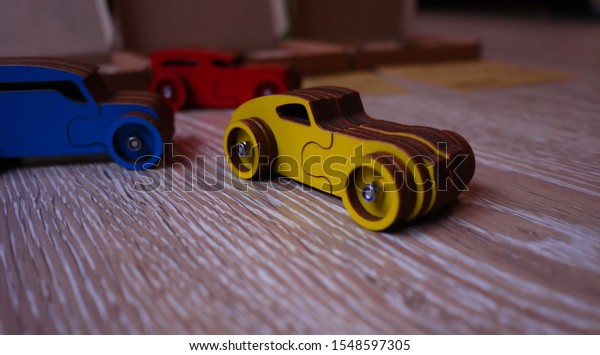 Small toy, colorful\
toy cars for children