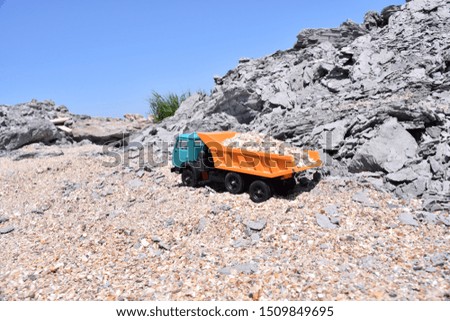 Similar – Image, Stock Photo Mars Mobile Moon landing