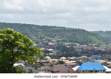 A Small Valley Town In The City Of Enugu Nigeria 