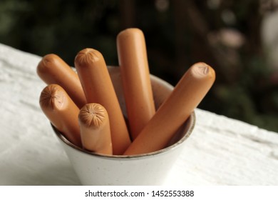 Small Vegetarian Sausage In The Cup