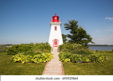 The Small Village Of Victoria By Sea On Prince Edward Island In Canada