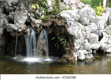 small waterfall