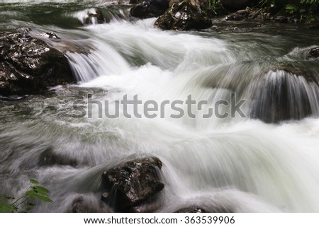 Small waterfall 