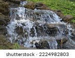 small waterfall in chiangmai provind