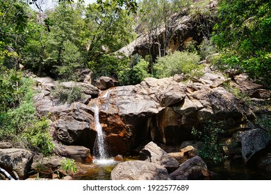 A Small Waterfall In Kakadu, Northern Territory